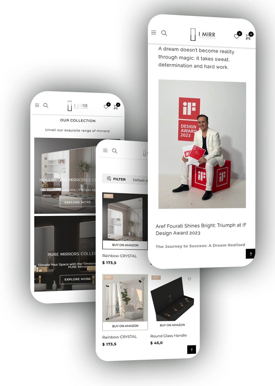 Mobile screens